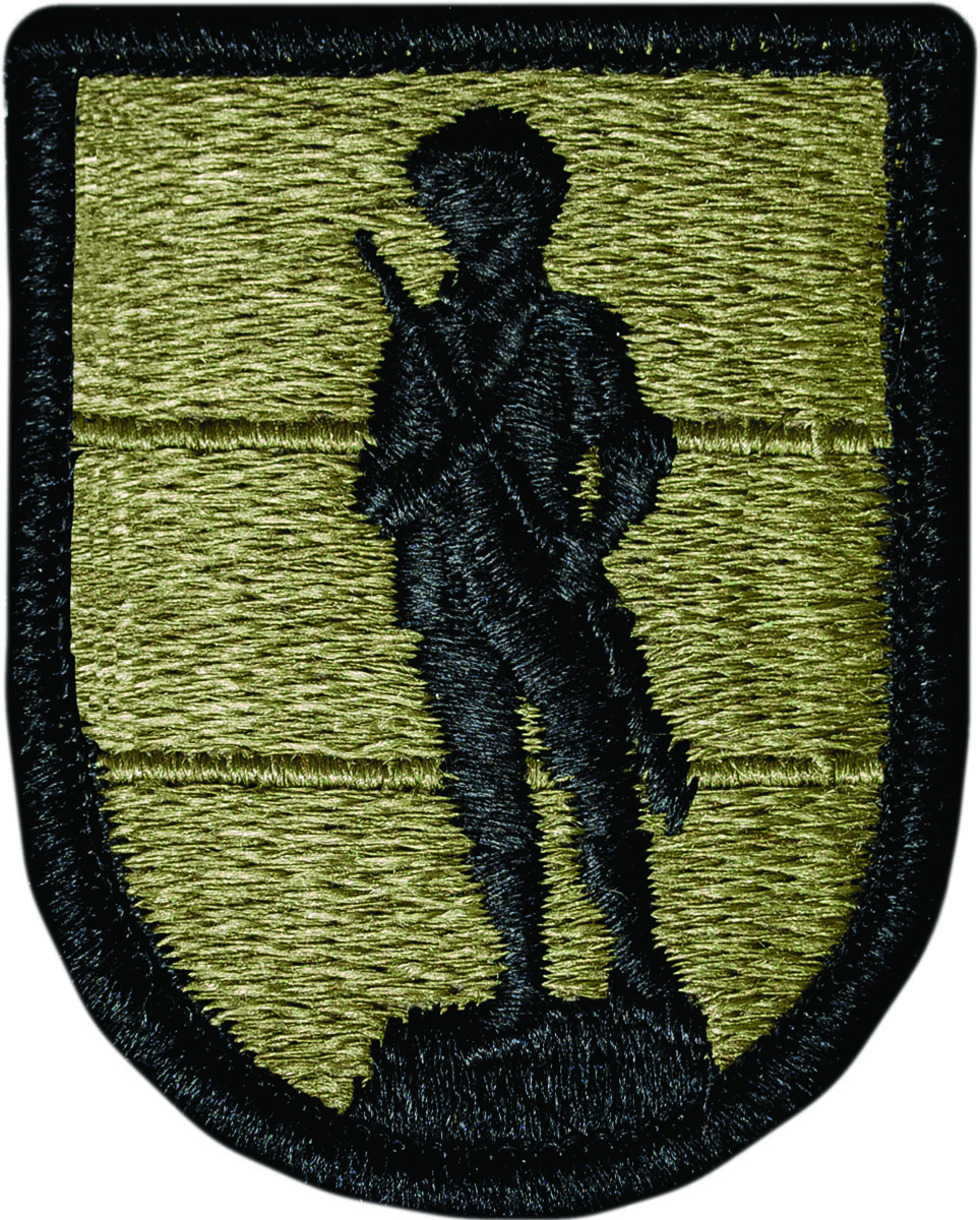 Army National Guard Schools Scorpion Patch with Fastener